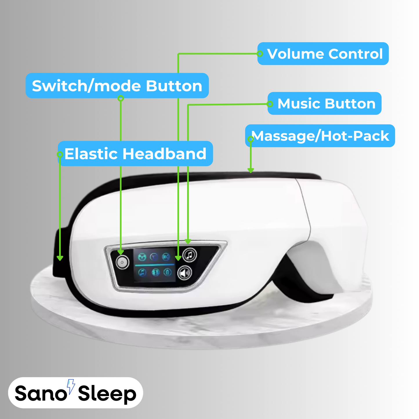 Heating Eye Massage Mask